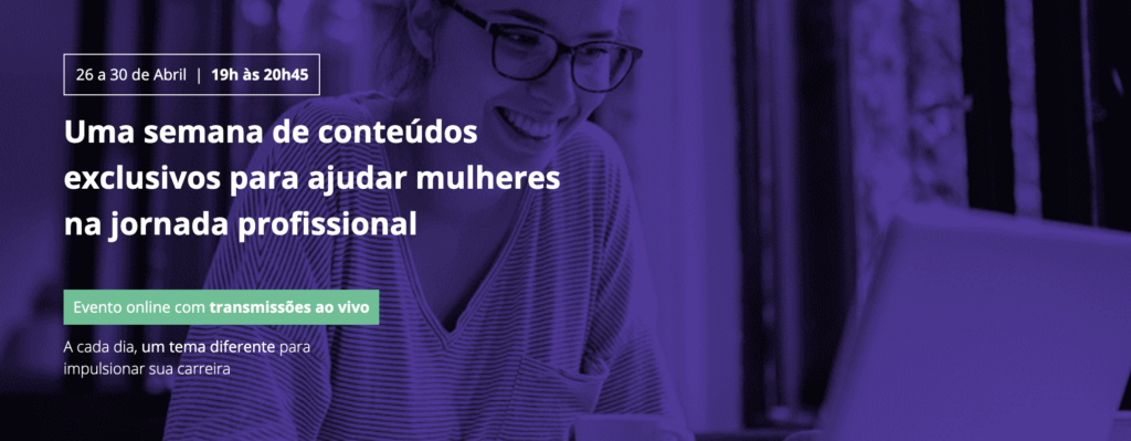 VAGAS.com realizará evento online gratuito para apoiar mulheres na jornada profissional